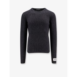 Ribbed sweater with 2009-10 label