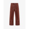 Cotton trouser with stitched profile