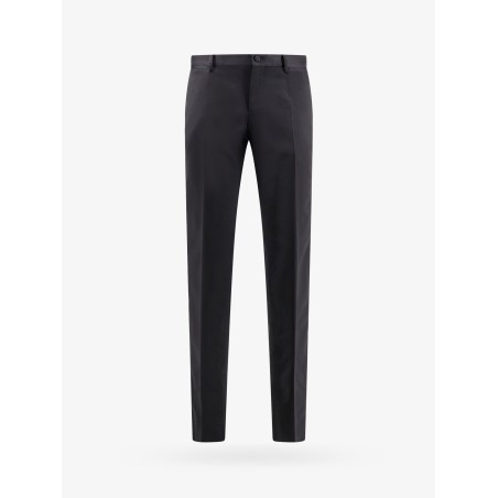 Virgin wool and silk tuxedo trouser