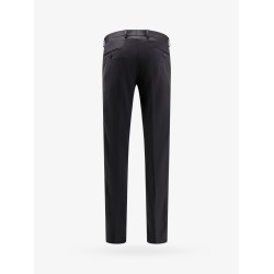 Virgin wool and silk tuxedo trouser