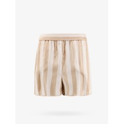 Pequin silk shorts
