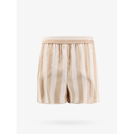 Pequin silk shorts