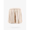 Pequin silk shorts