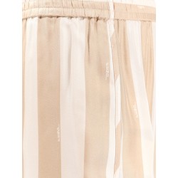 Pequin silk shorts