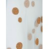 Tulle skirt with all-over macro polka-dot motif