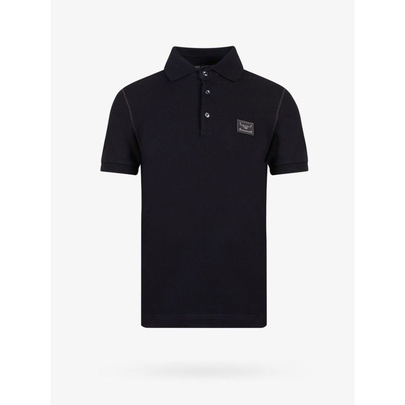 Cotton piquet polo shirt