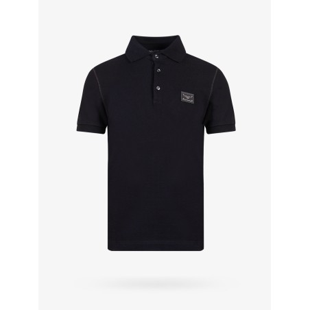 Cotton piquet polo shirt