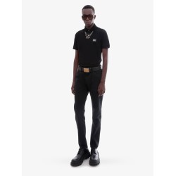 Cotton piquet polo shirt