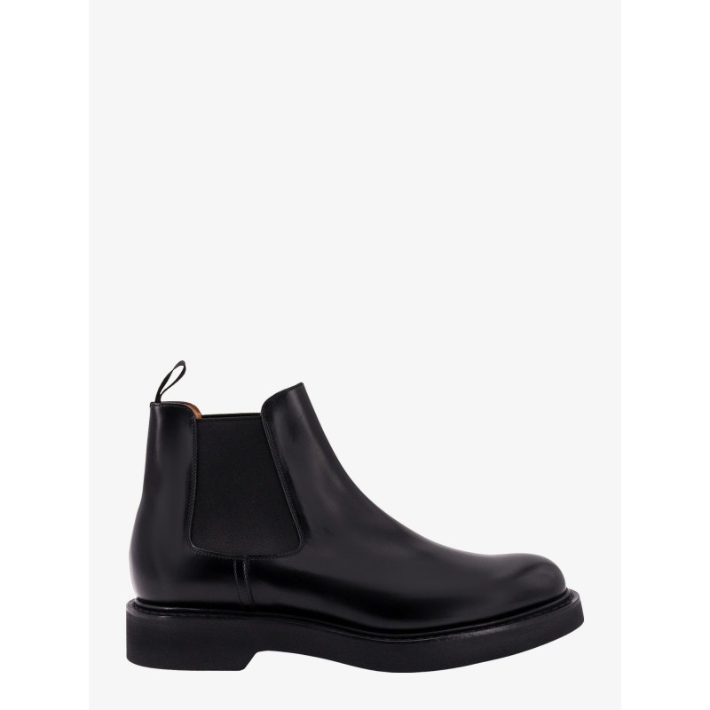 Leather boots