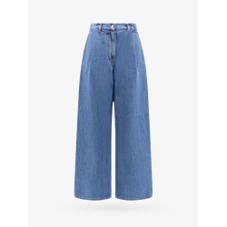 Cotton jeans with metal 4g detail