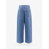 Cotton jeans with metal 4g detail