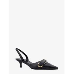 Voyou leather slingback