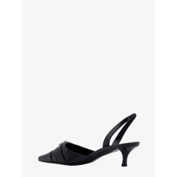 Voyou leather slingback