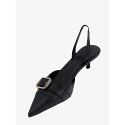Voyou leather slingback