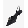 Voyou leather slingback