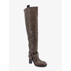 Leather boots