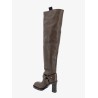 Leather boots