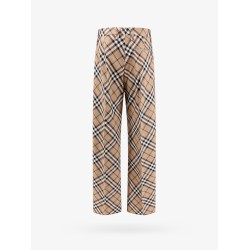 Wool blend trouser with iconic check print