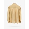 Silk shirt with lurex details