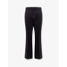 Wool and mohair trouser with gucci embroidery