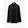 Shirt-effect cotton dress