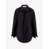 Shirt-effect cotton dress