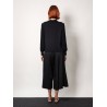 Wool sweater with fringes detail
