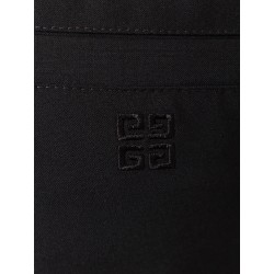 Virgin wool bermuda shorts