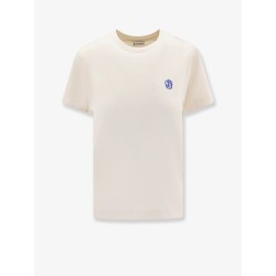 Cotton t-shirt with frontal embroidery