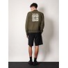 Wool sweatshirt with back 4g logo