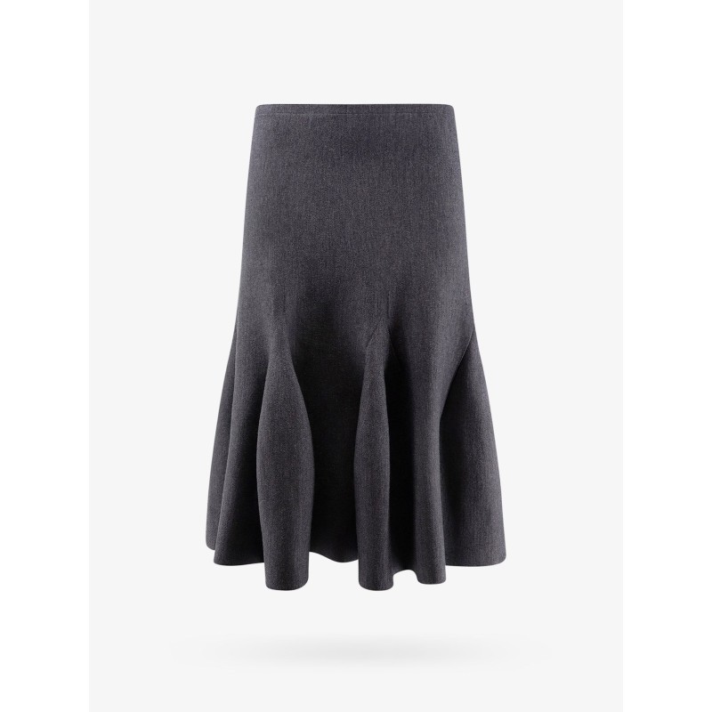 Virgin wool blend skirt
