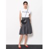 Virgin wool blend skirt