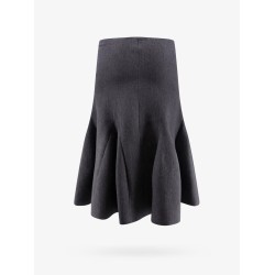 Virgin wool blend skirt