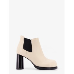 Leather ankle boots