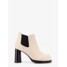 Leather ankle boots