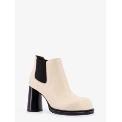 Leather ankle boots