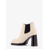Leather ankle boots
