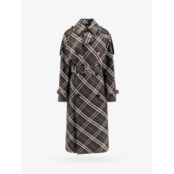 Trench with check print