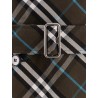 Trench with check print