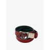 Leather belt