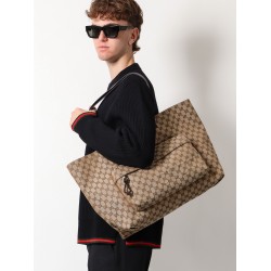 Gg fabric shopping bag