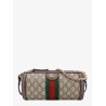 Gg supreme fabric shoulder bag with iconic web detail