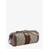 Gg supreme fabric shoulder bag with iconic web detail