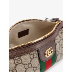 Gg supreme fabric shoulder bag with iconic web detail