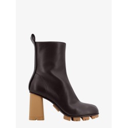 Leather ankle boots