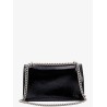 Patent leather shoulder bag