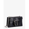 Patent leather shoulder bag