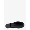 Leather loafer with iconic gancini detail