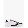 New roma leather sneakers with crocodile details