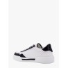 New roma leather sneakers with crocodile details